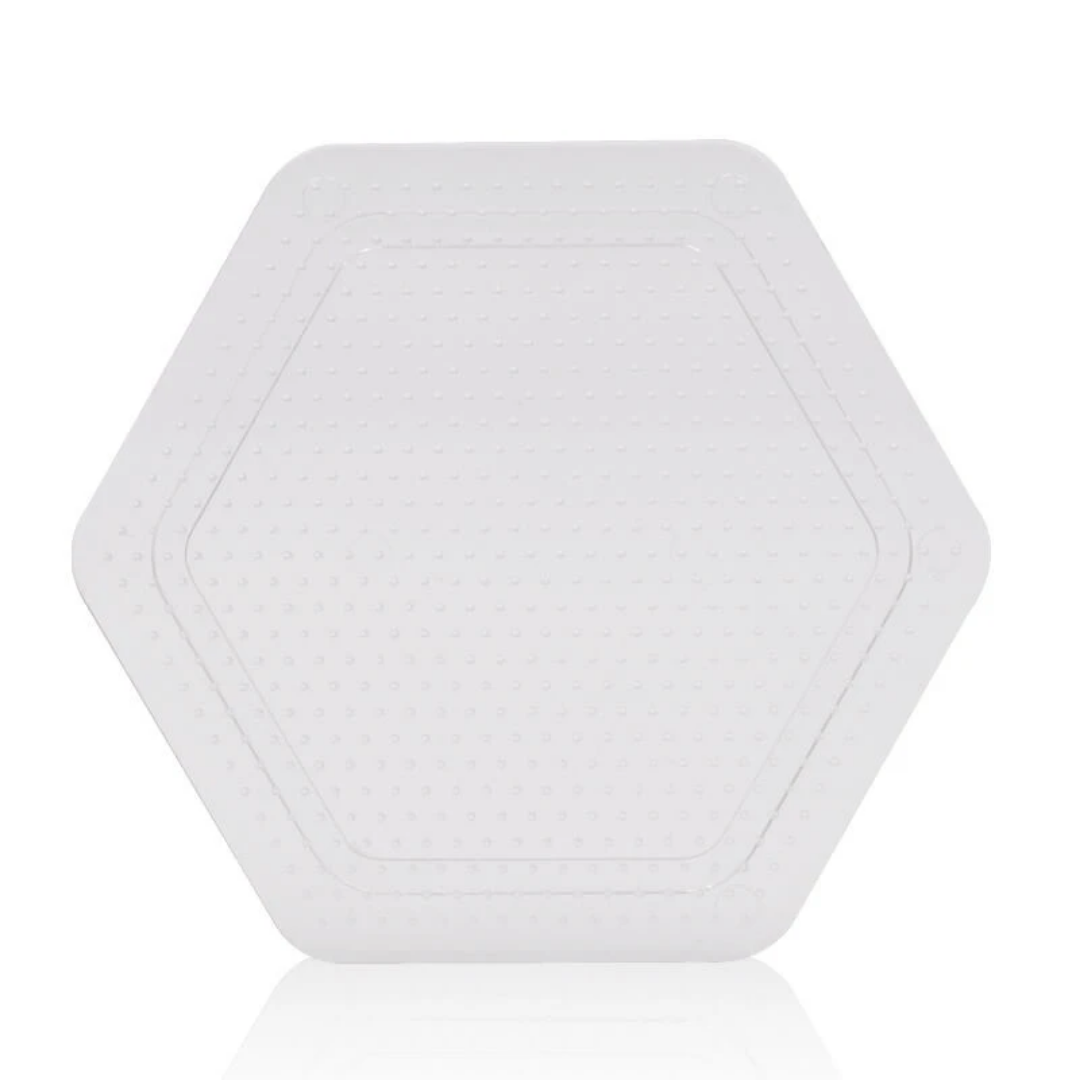 Placa Hexagonal Pequeña Mini Beads
