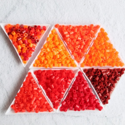 Midi Beads Naranjas y Rojos