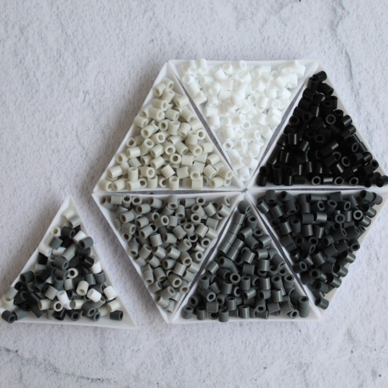 Midi Beads Grises