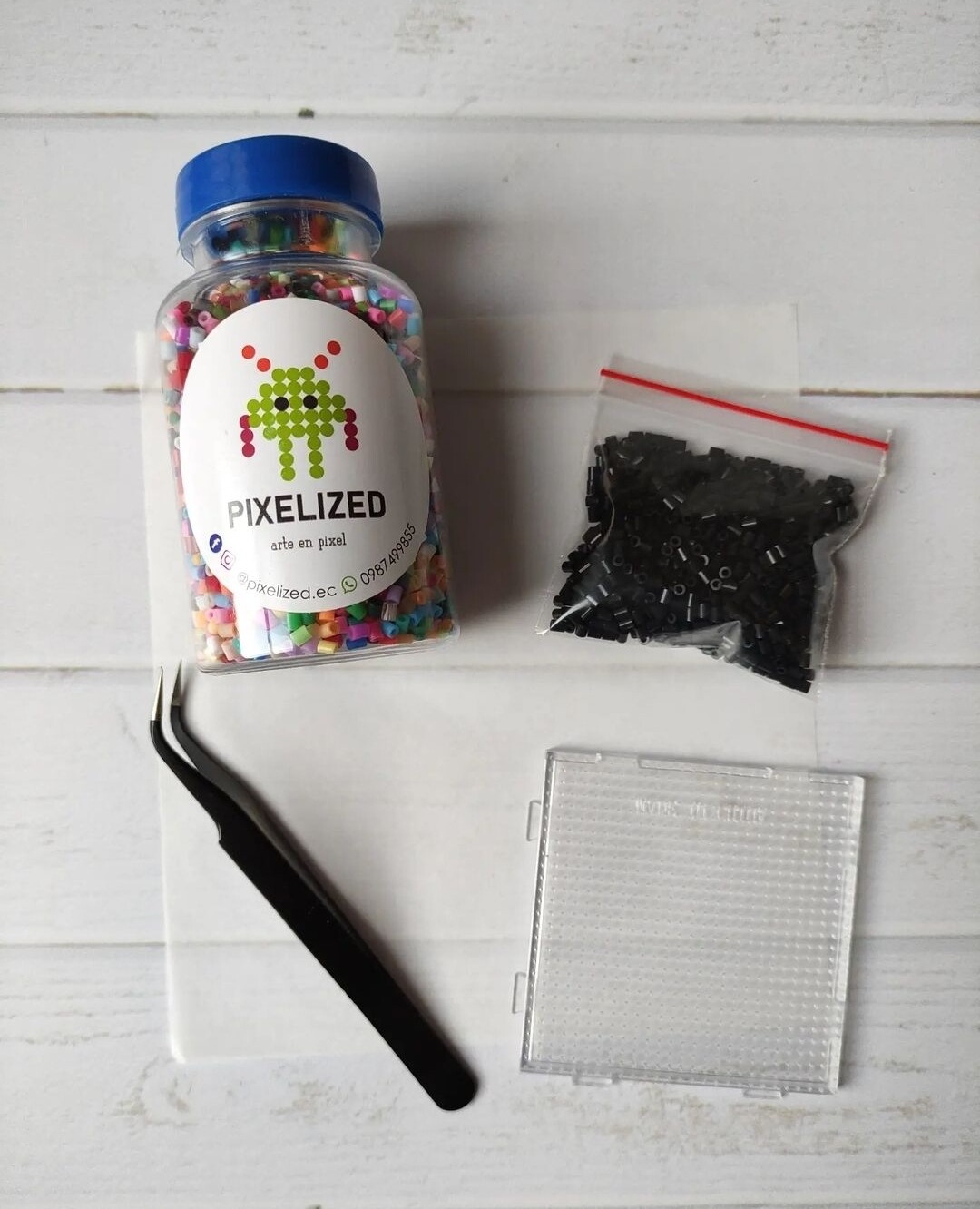 Kit Inicial Pote Mini Beads