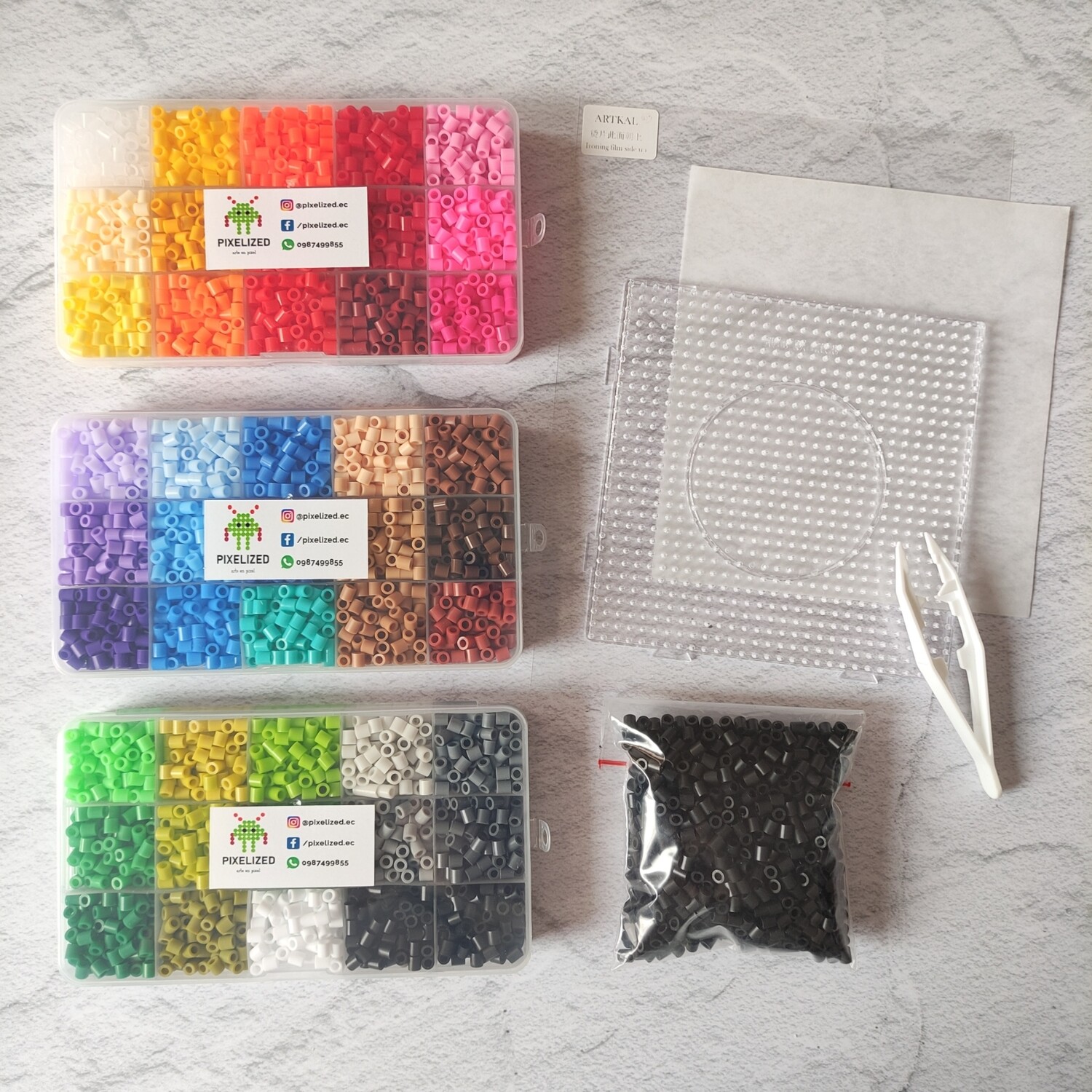 Kit Organizador 44 Colores Midi Beads