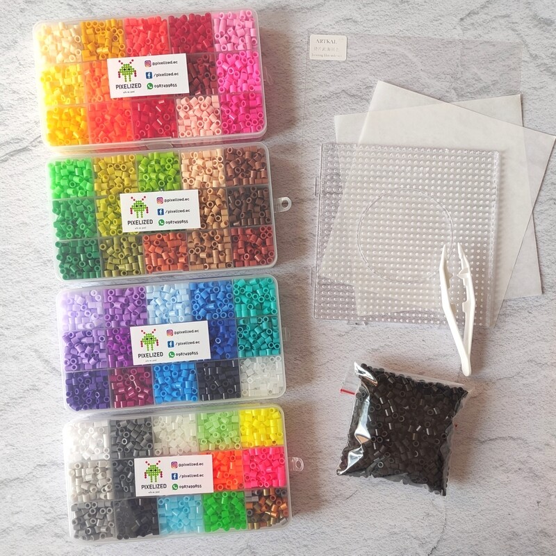 Kit Organizadores 62 Colores Midi Beads