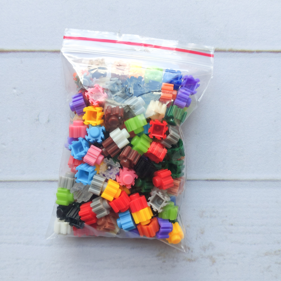 Pixel Blocks Multicolor, Cantidad: 500