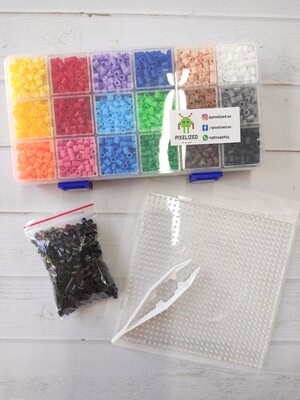 Kit Organizador 18 Colores Midi Beads