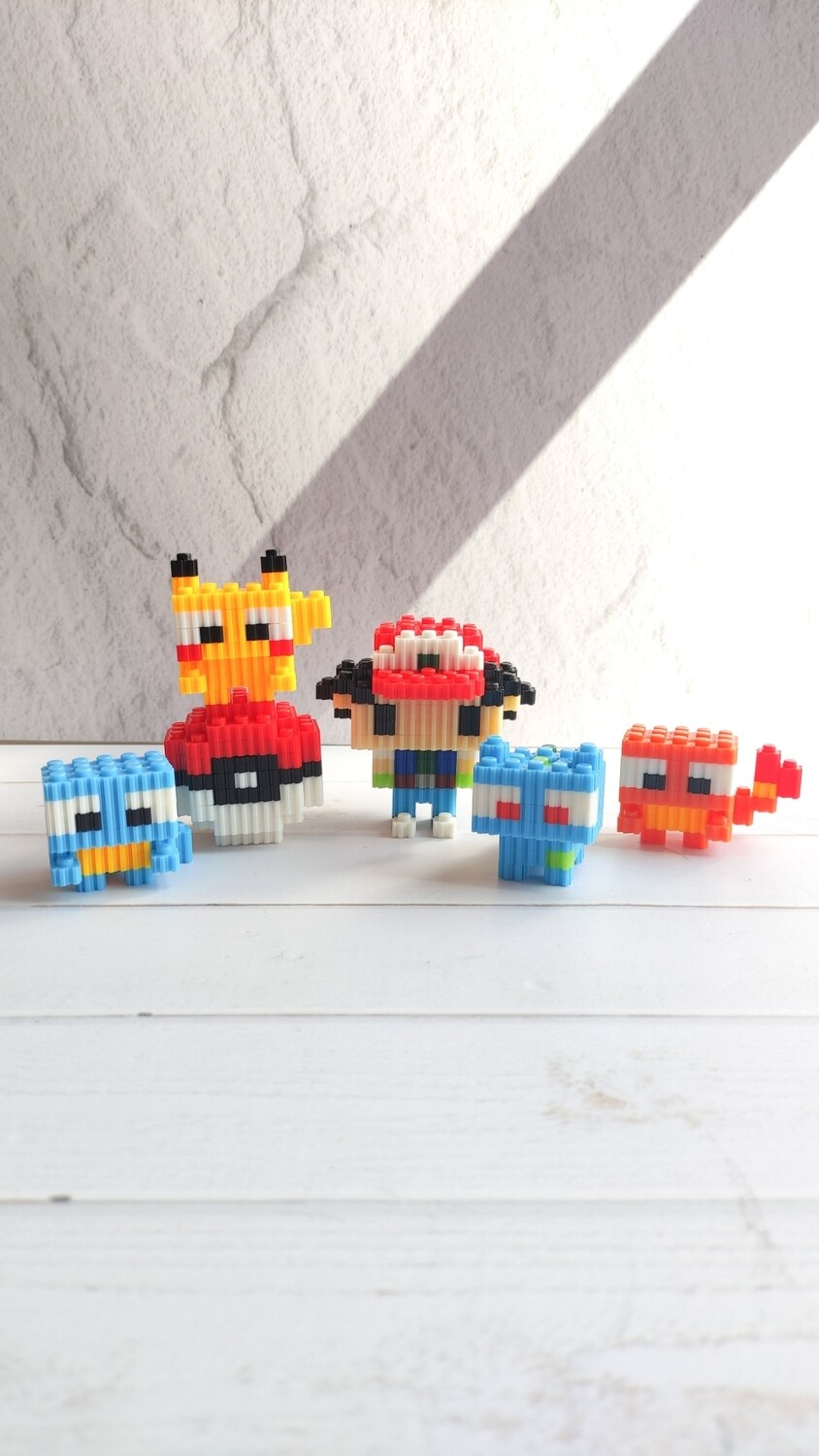 Kit Pokémon Pixel Blocks