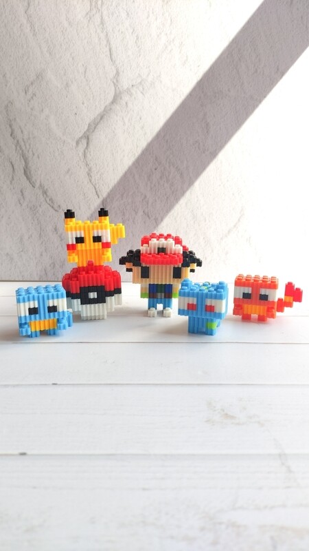 Kit Pokémon Pixel Blocks