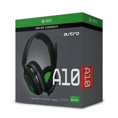 ASTRO A10 HEADSET (XB 1) Grey/Green