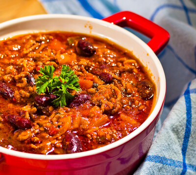 Chilli Con Carni with Rice provided (Family Size)