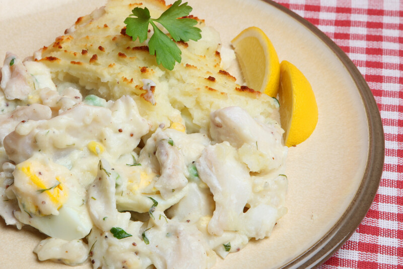 Individual Seafood Pie