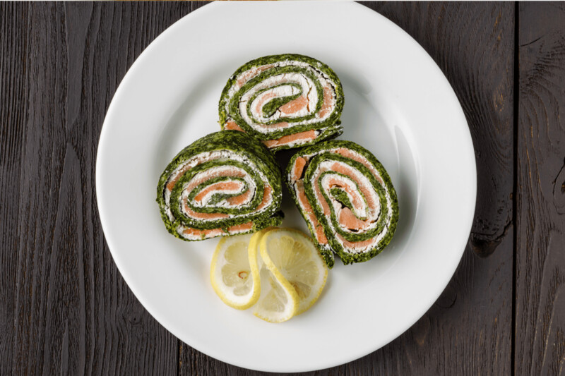 Salmon & Smoked Haddock Roulade (Whole Roulade serves 6 to 8)