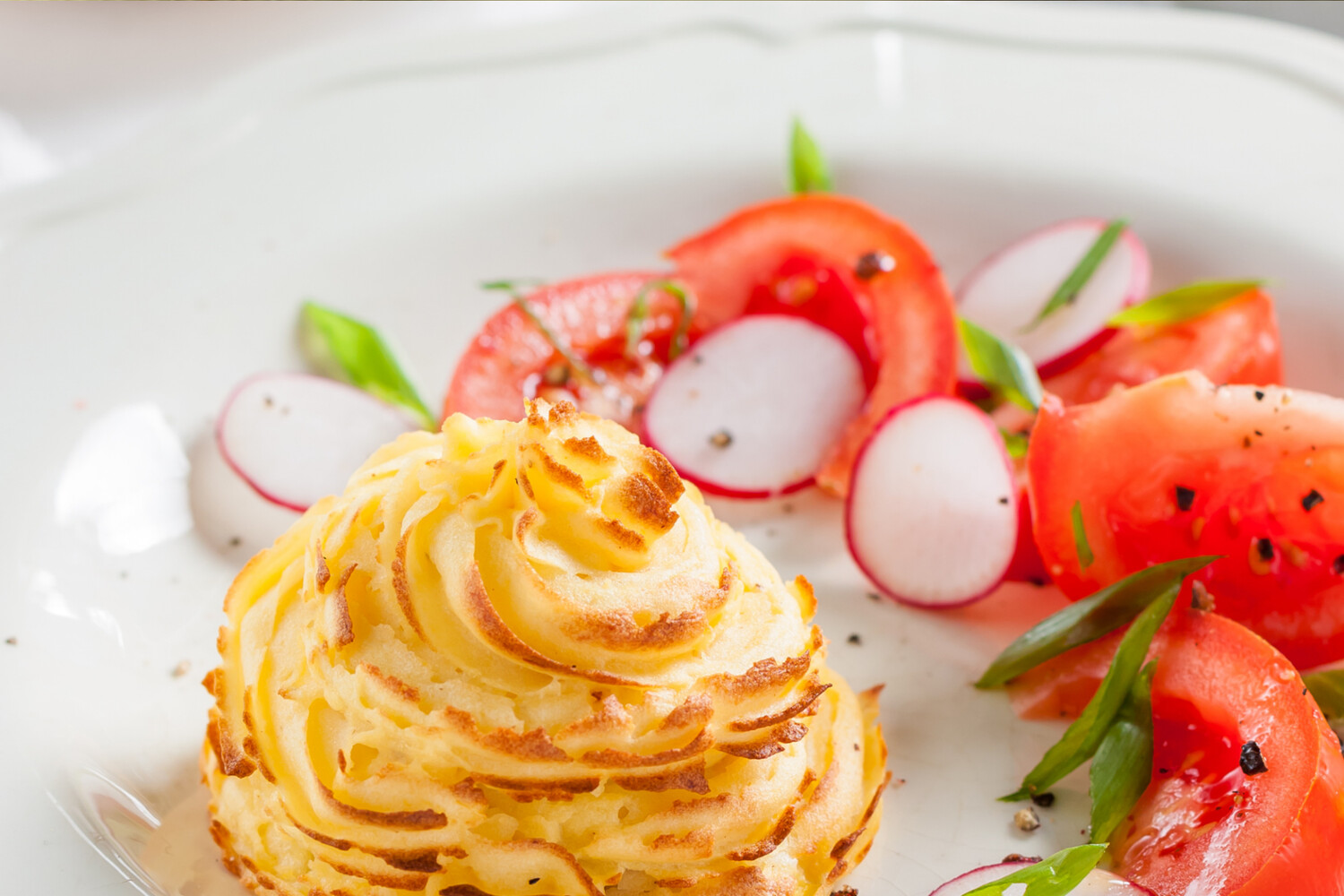 Individual Duchess Potatoes