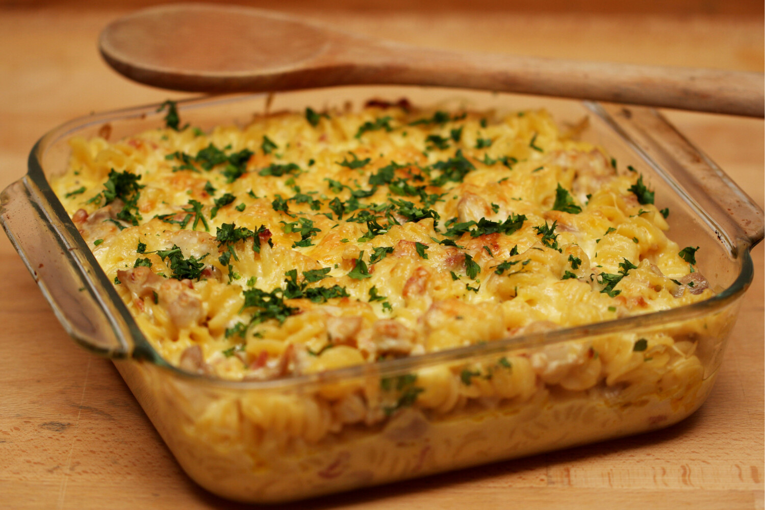 Cheese, Potato & Leek Pasta Bake