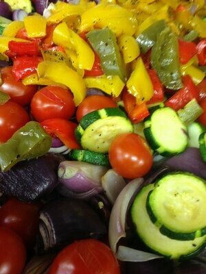 Sauteed Mediterranean Vegetables - Family portion serves 4