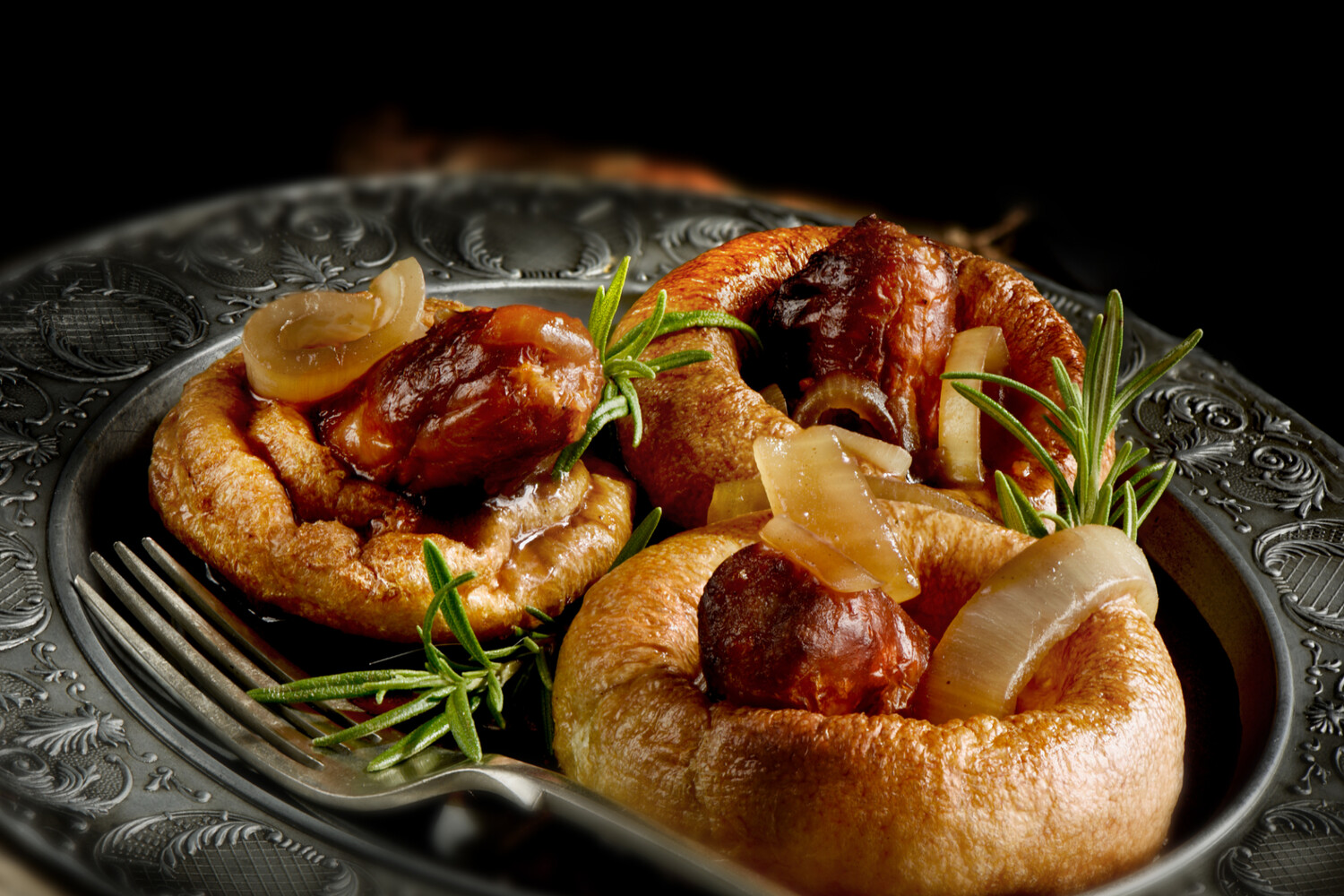 Toad in the Hole with Onion Gravy