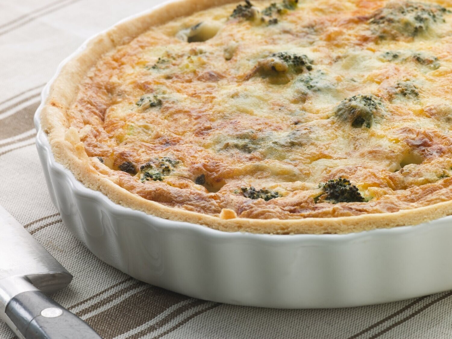 Harrogate Blue & Broccoli Quiche