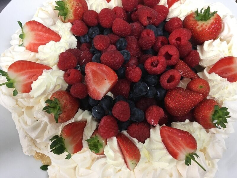 Fresh Fruit Pavlova