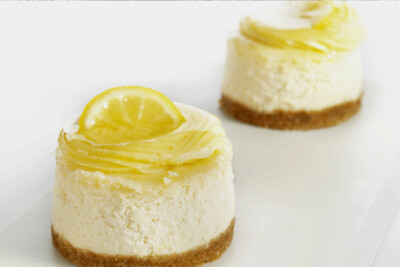 Individual Lemon Cheese Cake
