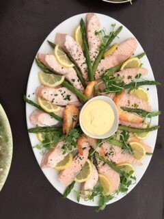 Christmas Buffet - Poached Side of Salmon
