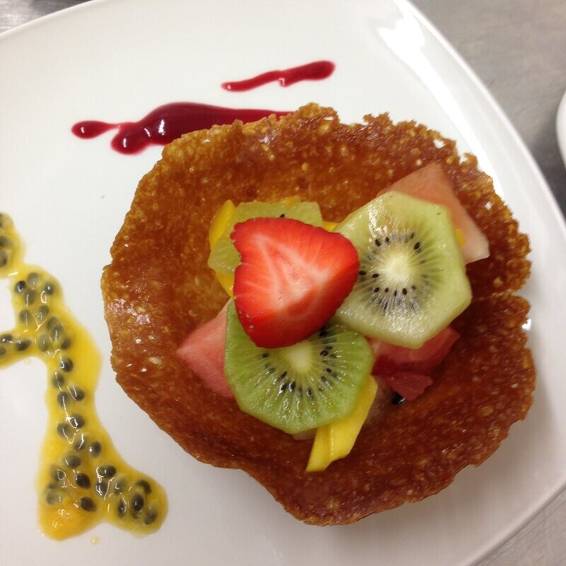 Brandy Snap Basket