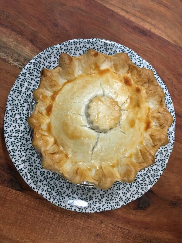 Individual Chicken & Leek Pie