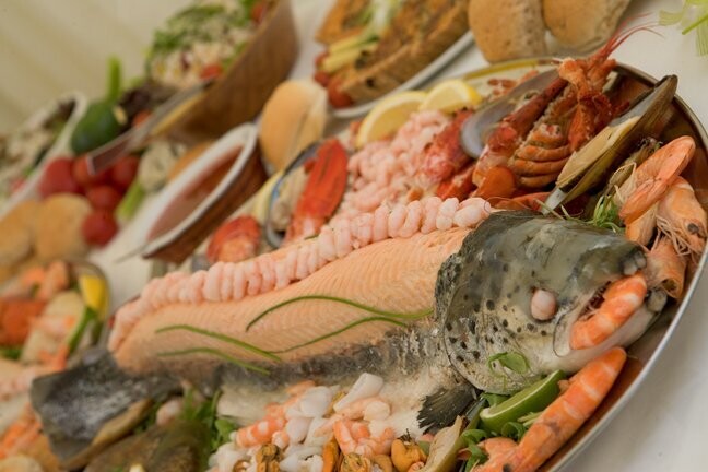 Side of  Dressed Salmon (Serves  6 to 8)