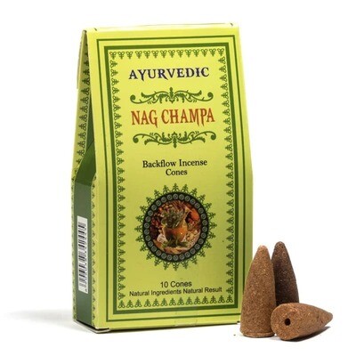 Nag Champa - Coni di Incenso Ayurvedici
