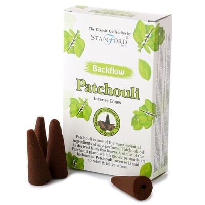 Coni d'Incenso Stamford Backflow - Patchouli
