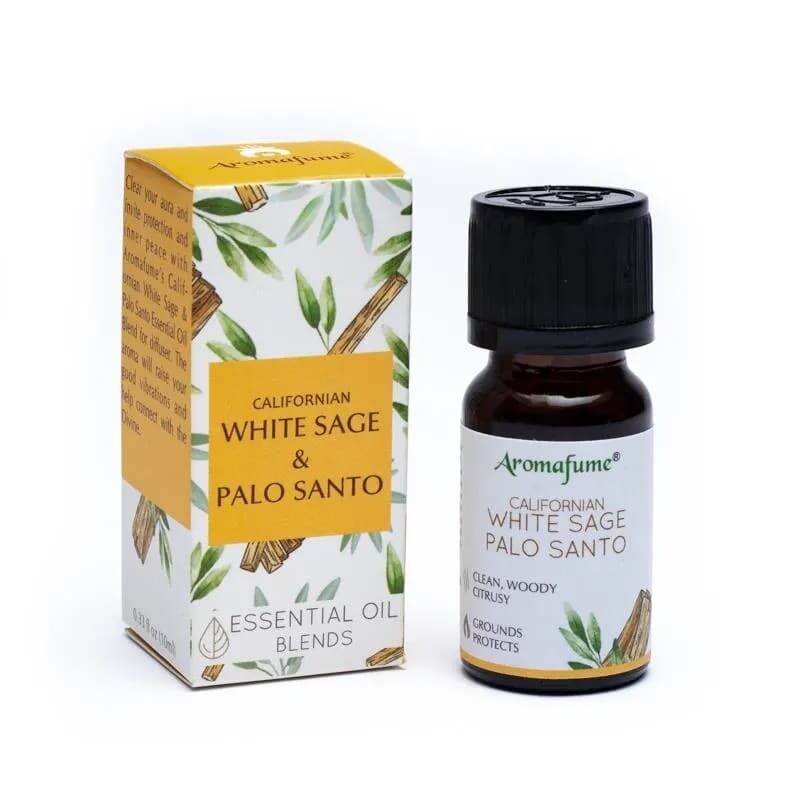 Olio essenziale alla Salvia Bianca e Palo Santo