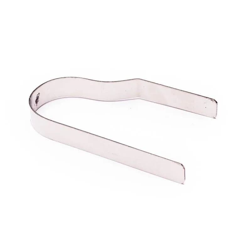 Pinza in acciaio inox per carboncini di incenso