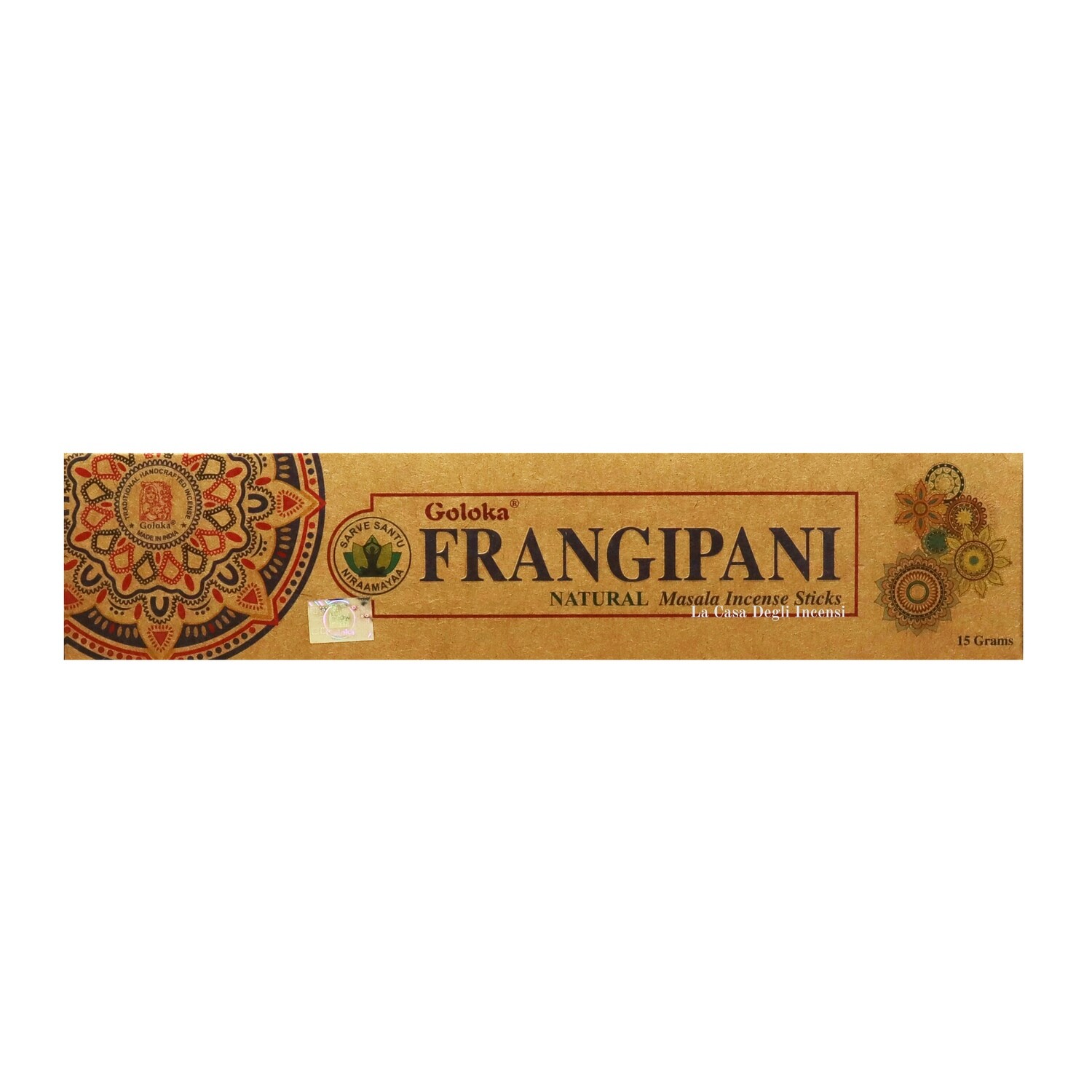 Frangipani - Bastoncini di Incenso Goloka