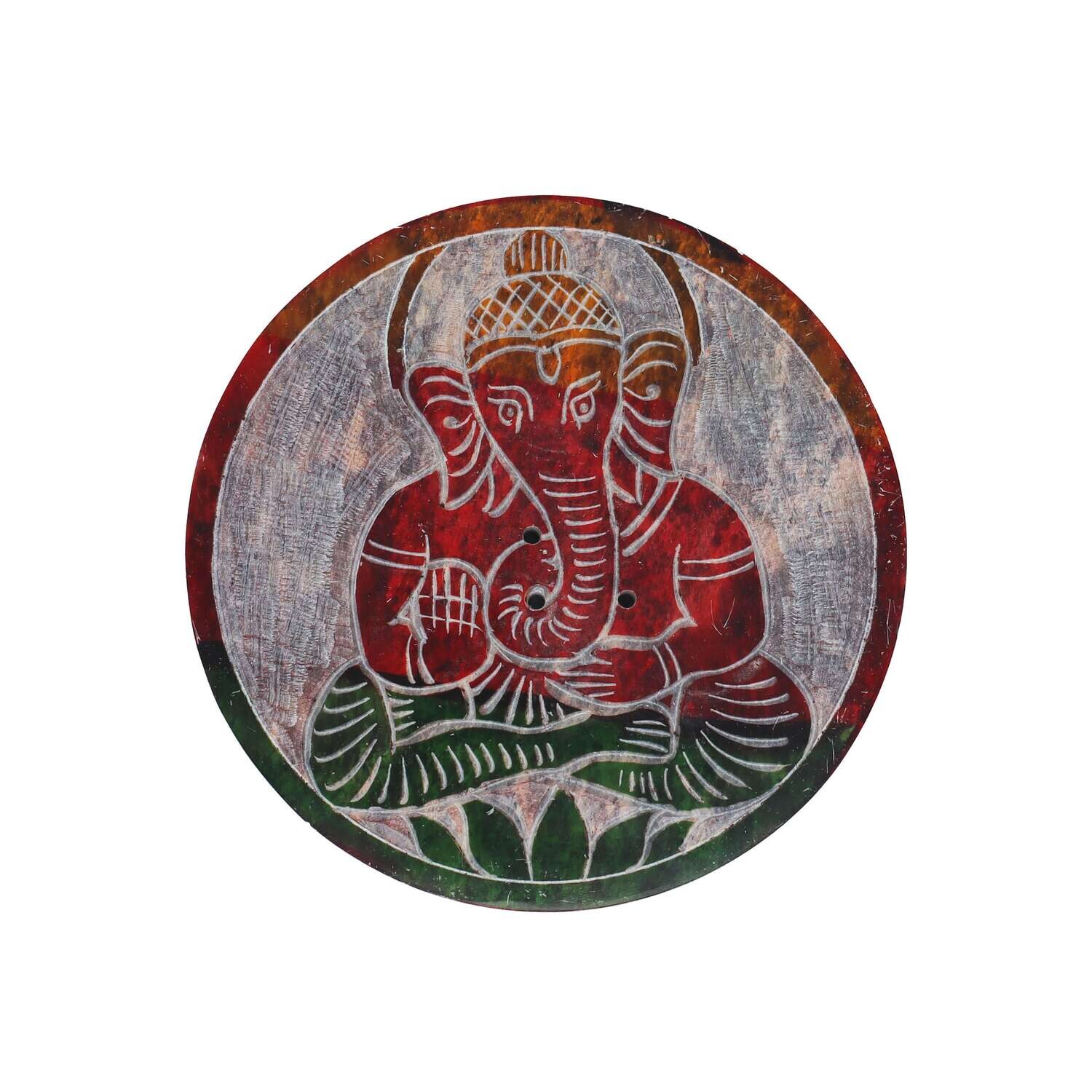 Brucia incensi in Pietra Saponaria per bastoncini - Ganesh