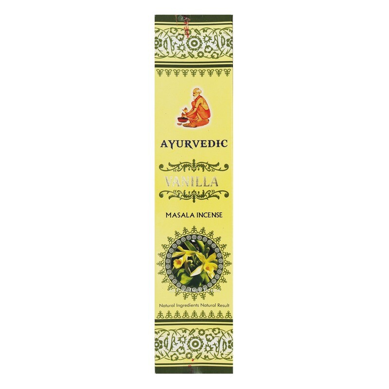 Bastoncini d&#39;Incenso Ayurvedici - Vaniglia