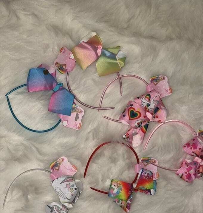 Jojo Siwa rainbow printed headband