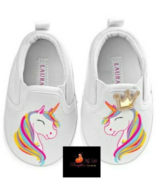 Unicorn slip on sneakers
