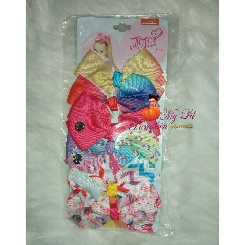 Jojo Siwa bows (Pack)