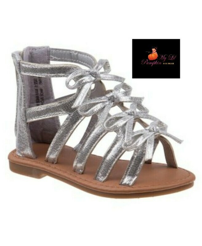 Silver sandal toddler