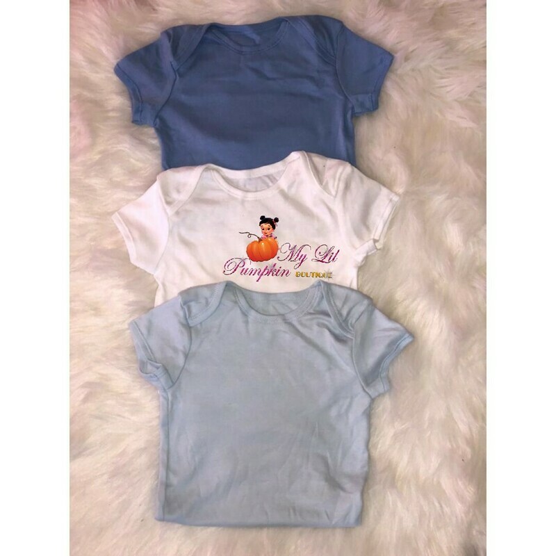 3 piece baby boy onesie set