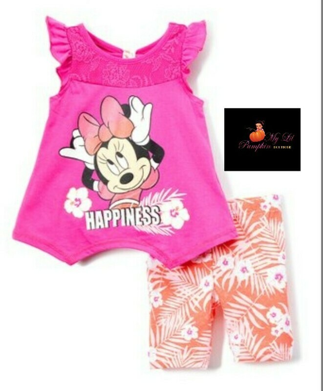 Minnie Mouse Shorts Set