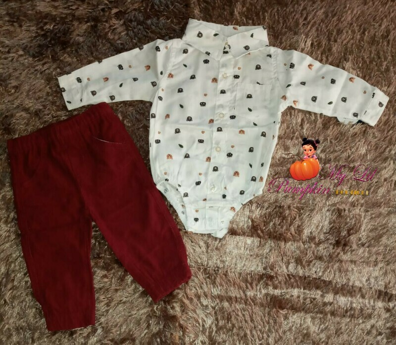 2 Piece Boys Pants Set