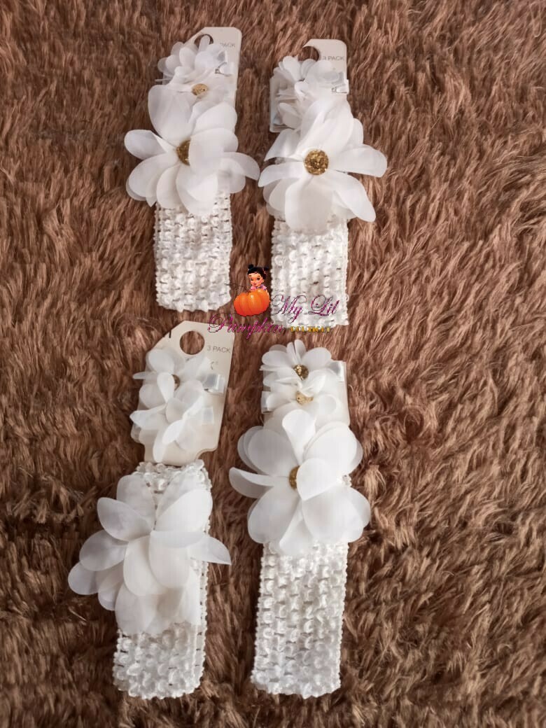 3 Pk Headband &amp; Clips