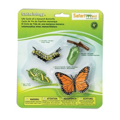 Safari Ltd. - Life Cycle Of A Monarch Butterfly - 622616