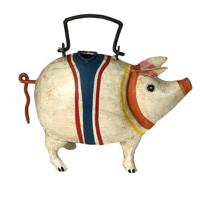 Wilco Home - Poncho Pig Hand-Painted Watering Can