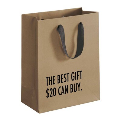 Pretty Alright Goods - Twenty Bucks Gift Bag