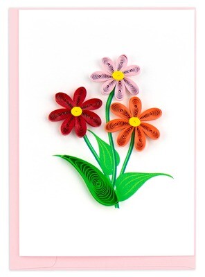 Quilling Card - Daisy Gift Enclosure