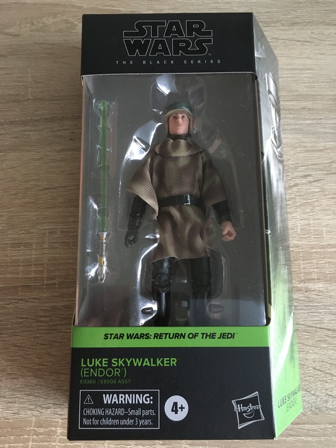 Star Wars The Black Series #04 Luke Skywalker (Endor) 15cm/6" USED
