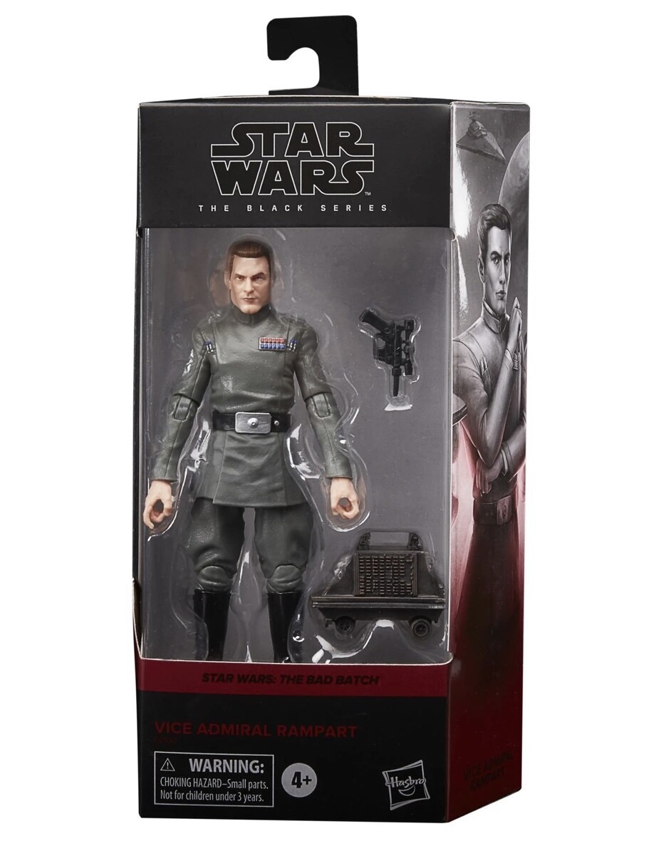 Star Wars The 6” Black Series #08 Vice Admiral Rampart (The Bad Batch)