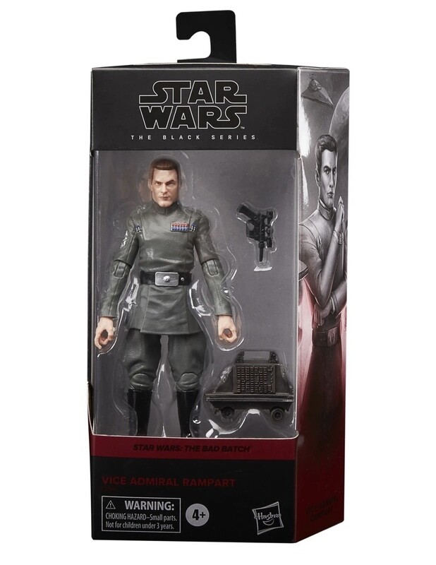 Star Wars The 6” Black Series #08 Vice Admiral Rampart (The Bad Batch)
