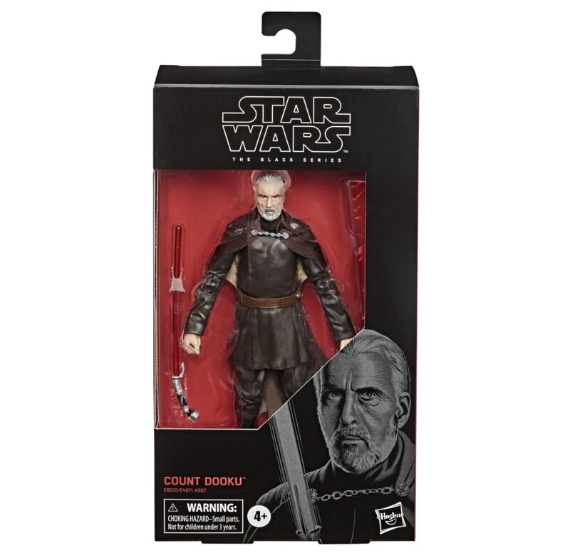 Star Wars The Black Series - #107 Count Dooku 15cm/6" USED