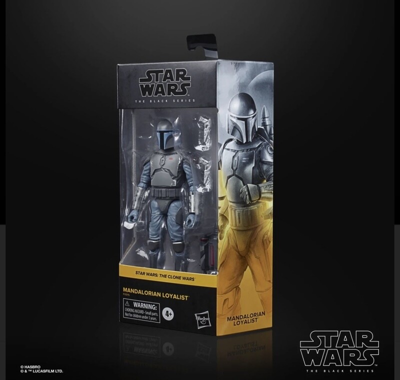 Star Wars The 6” Black Series #04 Mandalorian Loyalist (The Clone Wars)