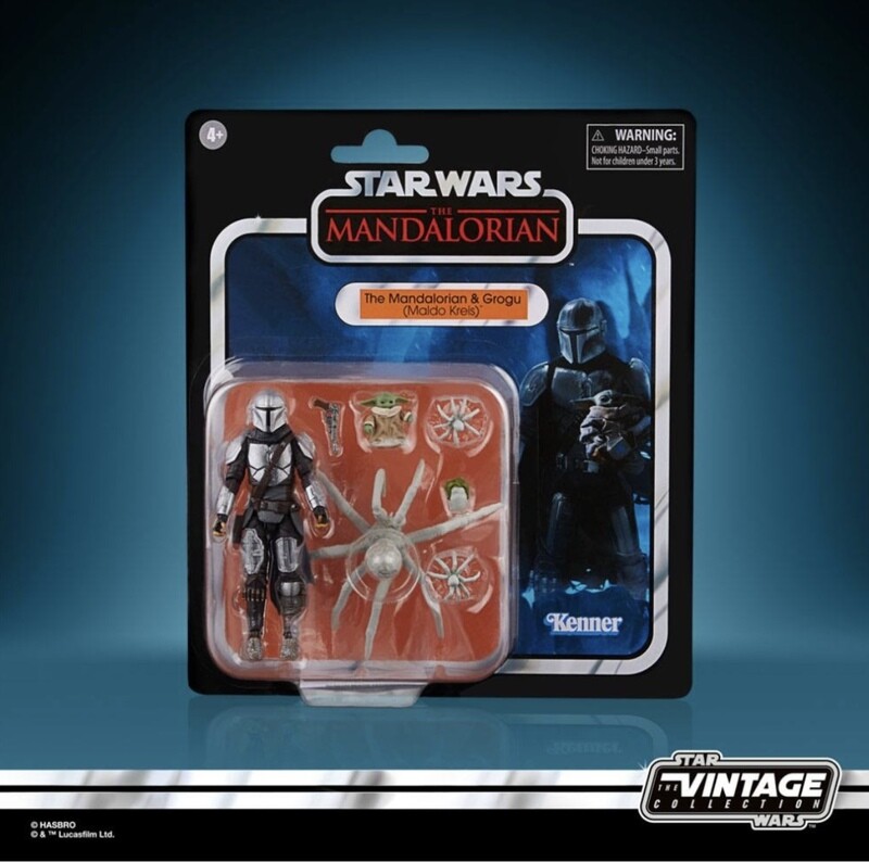 Star Wars The 3’75” Vintage Collection VC211 The Mandalorian & Grogu (Maldo Kreis)